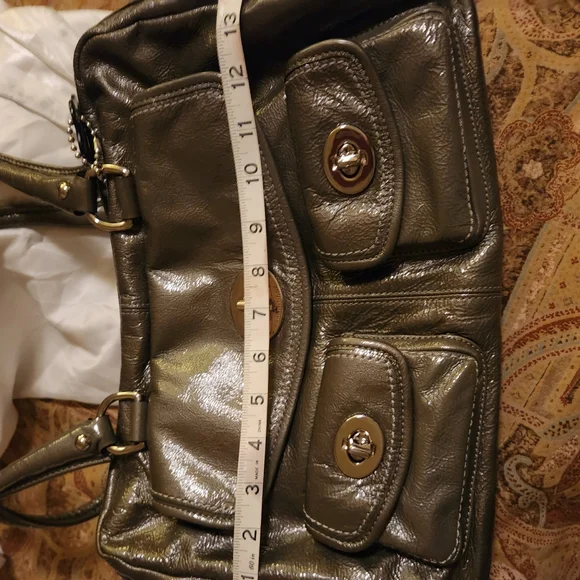 Coach Silver Patent Legacy Peyton - Picture 8 of 9